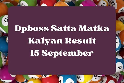 kalyan result today fast result|DPBOSS NET .